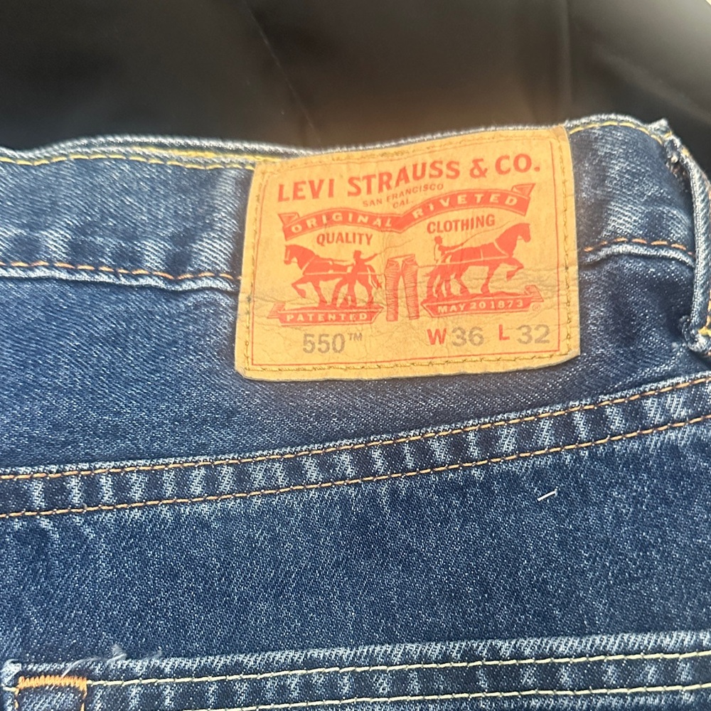 Levi's Relaxed Fit Denim Jeans - Classic Blue